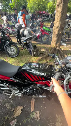 losss pokok😂 #fyp #ninjass #twostroke #duatakmenolakpunah #smokeparty #2tak #fizr #ninja150ss