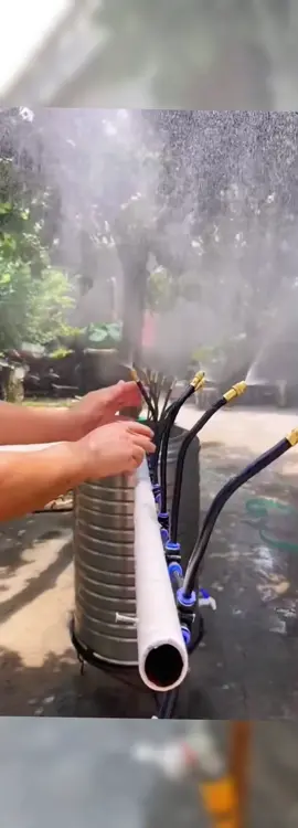 Effortless watering & cooling! 🌿💦 Just connect this adjustable misting sprinkler head to your hose for automatic plant watering, dust control, and cooling! ☀️ Perfect for gardens, patios, and more! Get yours now! 🚀 #MistingNozzle #GardenTools #DIYBackyard #PlantCare #CoolingMist #IrrigationSystem #MustHave #ShopNow #EcoFriendly #TqkTokShopHolidayHaul #TikTokShopLast