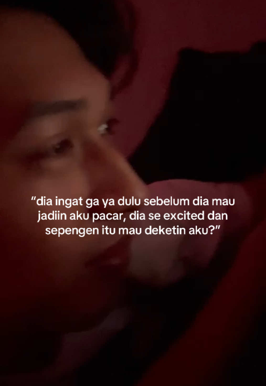 sekarang disuruh sendiri🥹