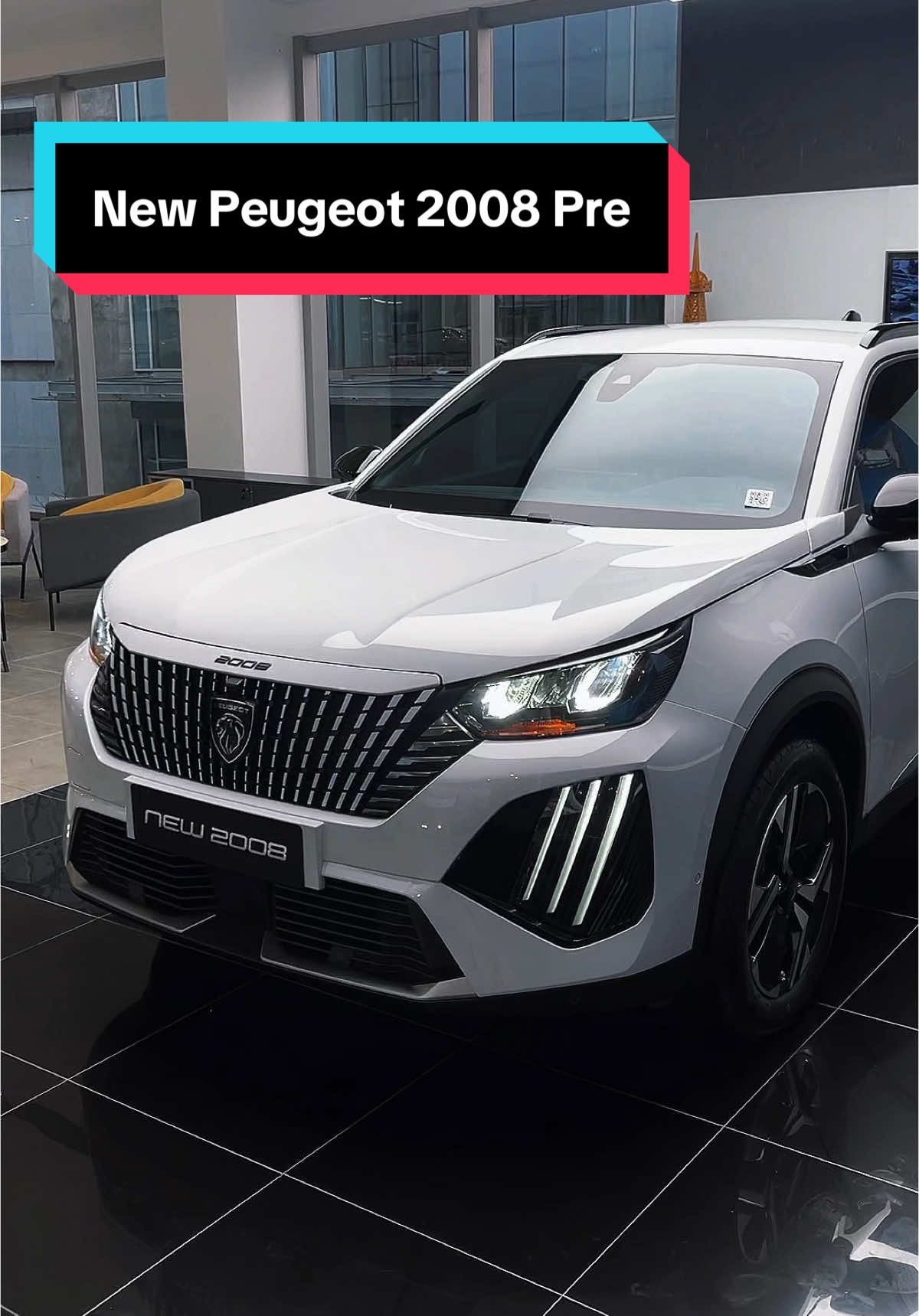 New Peugeot 2008 2025 phiên bản premium vừa ra mắt với màu trắng tinh khôi và sang trọng #newpeugeot2008 #peugeot #xegiadinh #ôtô #xehoi #xuhuong #trending #fyp 