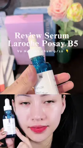 Vo Ha Linh X Serum Laroche Posay Em serum B5 này được chị Hà Linh recommend, da khô, da nhạy cảm đều dùng được. Riêng tui cực kỳ khuyến khích bà nào muốn có làn da căng bóng như gương thì dùng em này nhé 👉 #xuhuong #reviewmypham #skincare #larocheposay #serumb5 