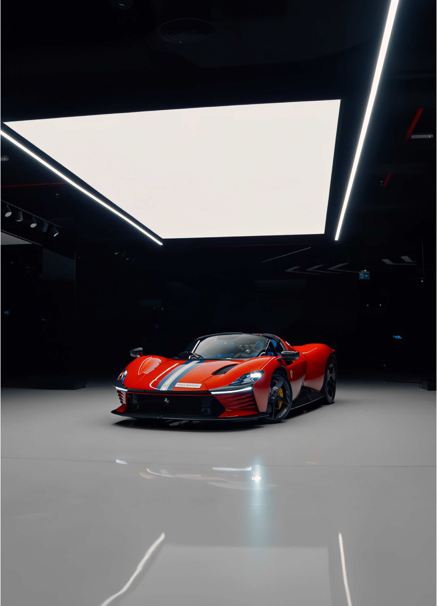 We might’ve been late to the trend, but did we slay?🤭 2023 Ferrari Daytona SP3 - 1 of 599 #ferrari #daytona #cartok #carsoftiktok #carsdaily #hypercar #fyp 