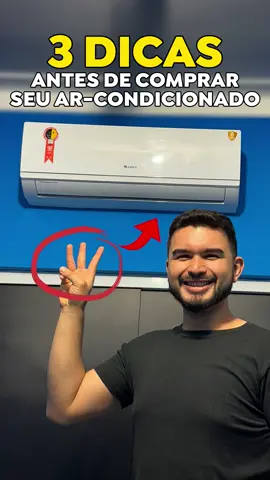 🥶 Não compre um ar-condicionado antes de ver esse vídeo! Separamos uma lista com 3 DICAS obrigatórias que você precisa seguir para economizar em todos os sentidos comprando um ar-condicionado, e evitar dores de cabeça no futuro! Vem conferir!  #arcondicionado #economia #calor #frio #inverter #home