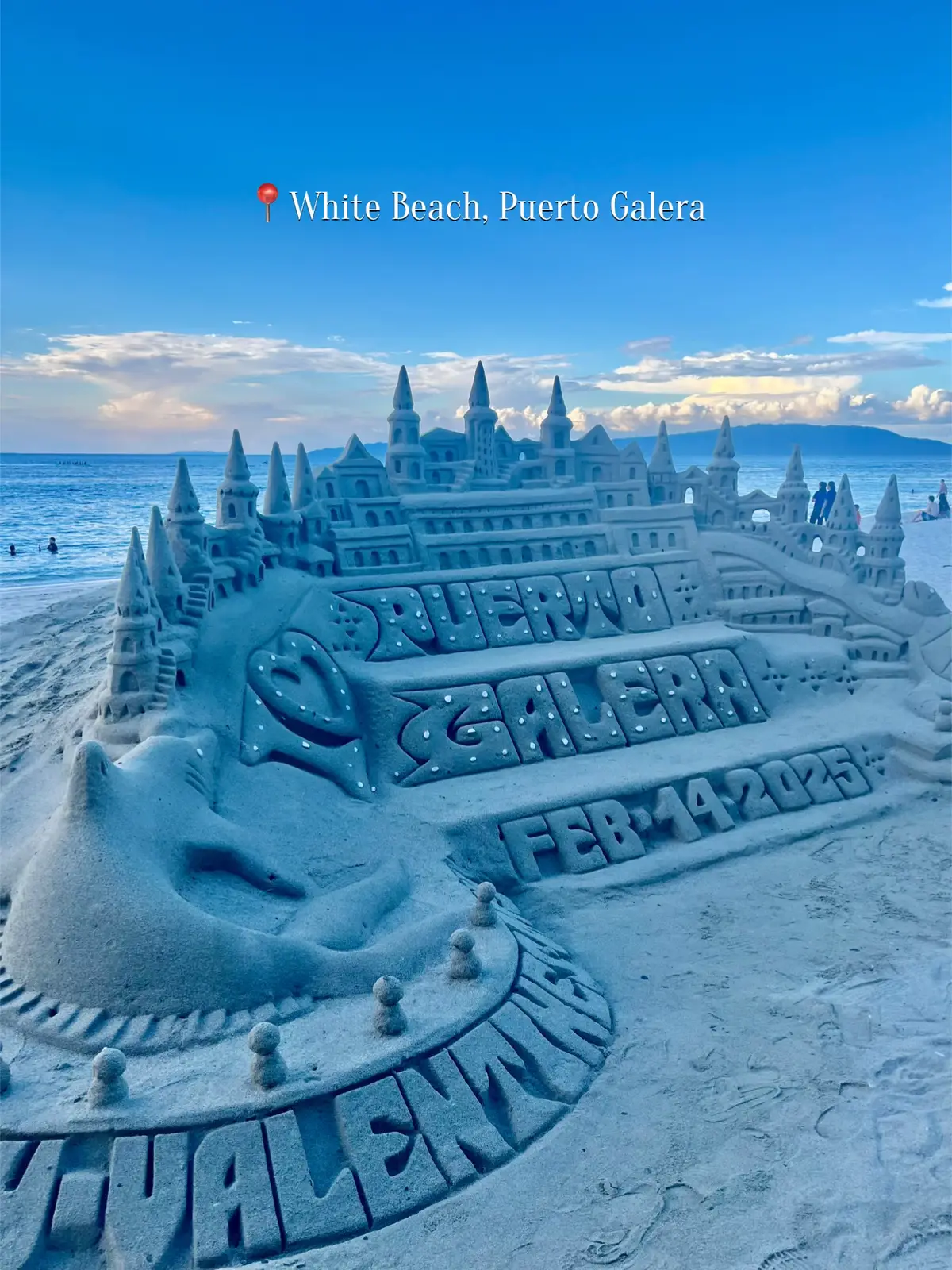 Must visit place in Mindoro! 🤍 #puertogalera #ride #whitebeachpuertogalera #aplayangmunti #tamarawfallspuertogalera #sunset