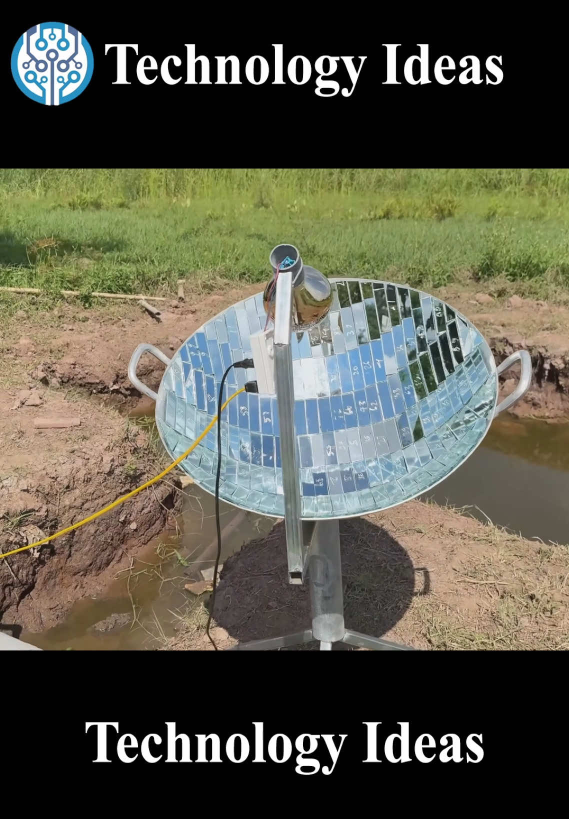 I created a Powerful Solar collector #powerful #solar #generator #freeenergy 