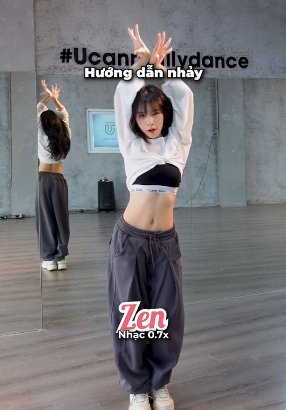Chị Jen ra bài Zen cuốn zị 😎 #fyp #LearnOnTikTok #thanhunnie #zen #jennie #udancestudio #udanceclass #dance #danceclass #hocnhay #huongdannhay (DC: @Kimmiiz.official (ครูคิม)🇹🇭 )