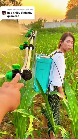 Trả lời @Quốc Bảo #maynongnghiepthapxanh #thapxanh #binhphunthapxanh #sprayer #bomthuocsau #binhxitdien20lit 