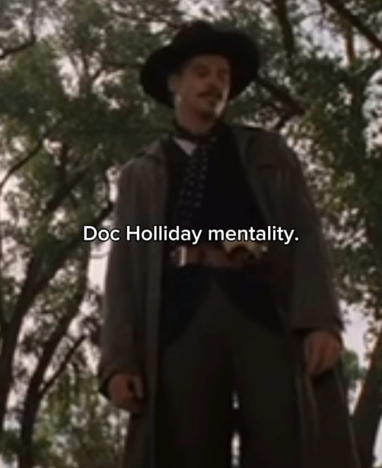 Me I fear #tombstone #docholliday #fyp #tombstonemovie #tombstoneedit #tombstonearizona #wyattearp #johnnyringo #mentality #mentally @Hound ~~✈︎ @🇨🇦hqzel🇵🇸 @Epi @I<3Westerns(Phoenix’s Version) @Bina🌩 @Matthias 
