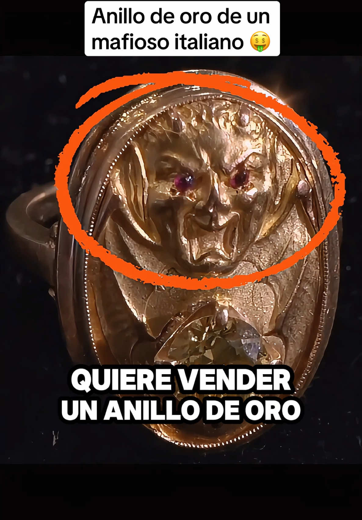 Anillo de oro de un mafioso italiano #elpreciodelahistoria #tesoro #antiguedades #coleccion #coleccionista #historychannel 