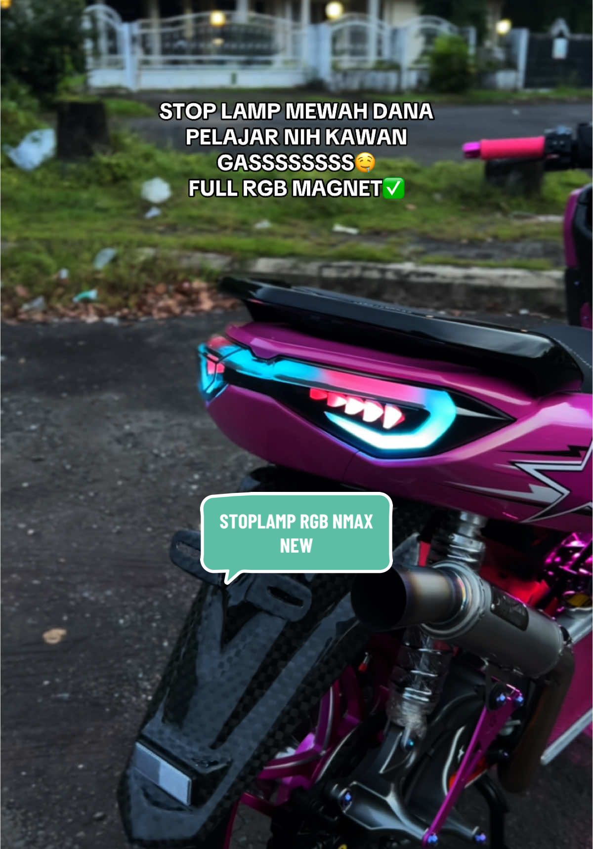 Stoplamp Rgb Nmax New #lamp #stoplamprgb #rgb #lampustopnmax 