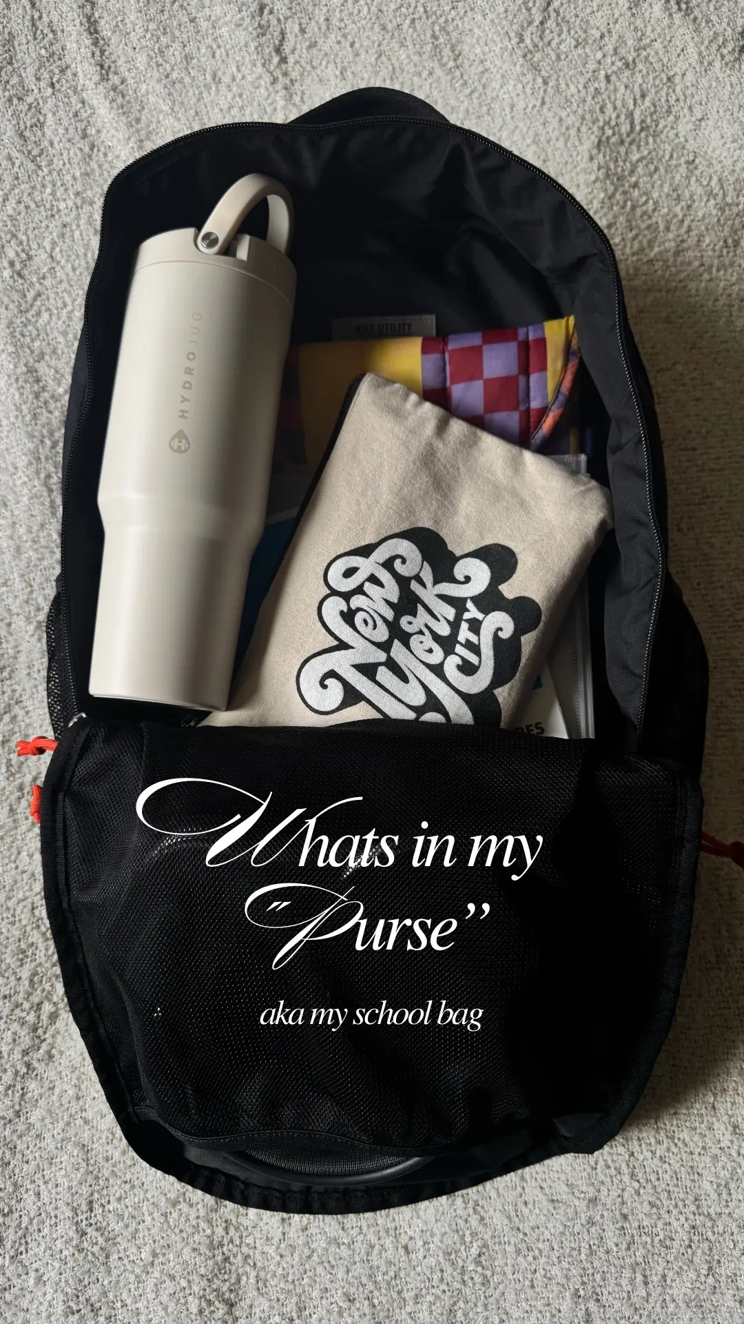 but fr… i need a new bag— anyone have any cute recommendations? @HYDROJUG @BAGGU @TIJN EYEWEAR #creatorsearchinsights #whatsinmypurse #whatsinmybag #collegediaries #collegelife #collegestudent #purseessentials #bagessentials #collegeessentials #fyp #fypシ #trending 