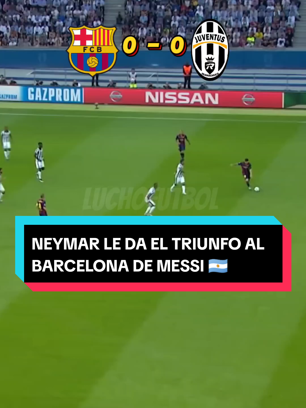 El Barcelona de Messi 🇦🇷 es campeón de Europa por quinta vez en su historia. CHAMPIONS LEAGUE 2015