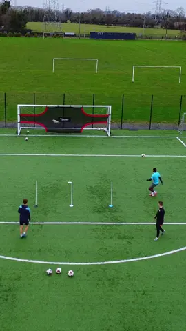 Which finish was the best? ⬇️ | #t121family #training121 #ireland #1on1coach #irish #t121 #offseason #121coach #scanningdrills #footballdrills #soccerdrills #topbins #shootingdrills #finishingdrills #stanch #finishingtips 
