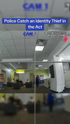 Police Catch an Identity Thief in the Act #cops #copsoftiktok 