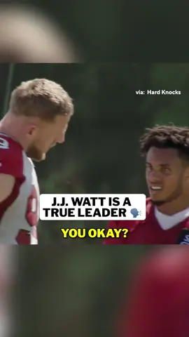 J.J. Watt is the definition of a leader 🗣️ #nfl #jjwatt #inspiration 