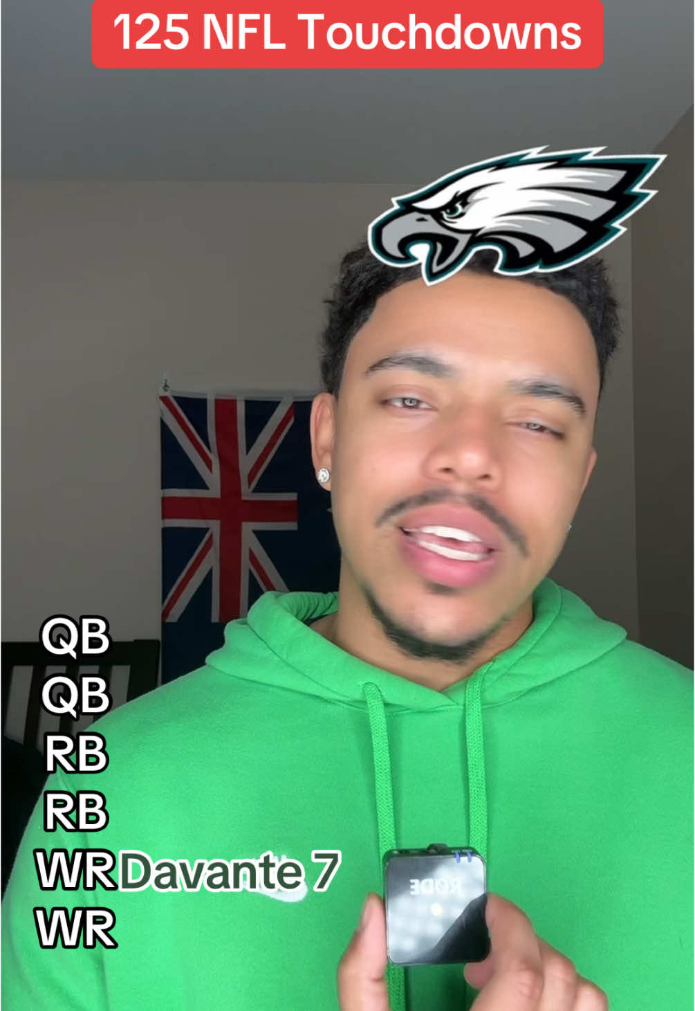 6 NFL Players 125 Touchdowns 🔥 #nfl #jacobrose #fyp #football 