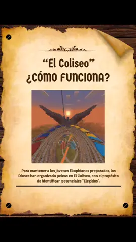 ೃ⁀➷ Estimados habitantes, prepárense para el Coliseo... 🫡 #Minecraft #fyp #cubitos #español #latino #roleplay #memes #serverroleplayminecraft #lore #oc #Minecraft #mods #bedrock #roleplay #