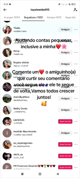 Vamos nos ajudar❤️🌸 #foryoupage❤️❤️ #viral #seguedevolta #seguidorestiktok2025 