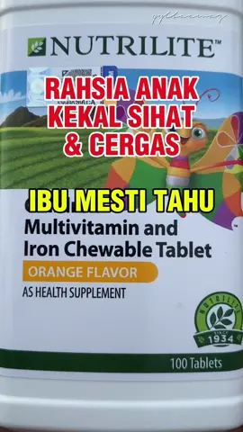 💕 sebiji vitamin lengkap untuk anak...lega hati mumy😍#amwaybusinessowner #amwayklang #amwayshahalam #amwayproducts #amwayselangor #multivitamin #surirumahsepenuhmasa #iburumahtangga #kidsmultivitamins #vitamin 