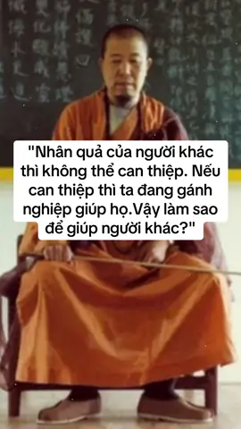 ⏺Đức Phật  nhấn mạnh rằng, dù Ngài có ra đời hay không thì nhân-duyên-quả vẫn vận hành như thế. Đức Phật không sáng tạo ra nhân quả, cũng không can thiệp vào nhân quả của ai cả,Ngài thấy rõ bản chất và quy luật vận hành của nhân quả rồi trao quyền tự quyết cho mỗi cá nhân. Mỗi người tự quyết định lấy nhân quả cho chính mình. ⏺