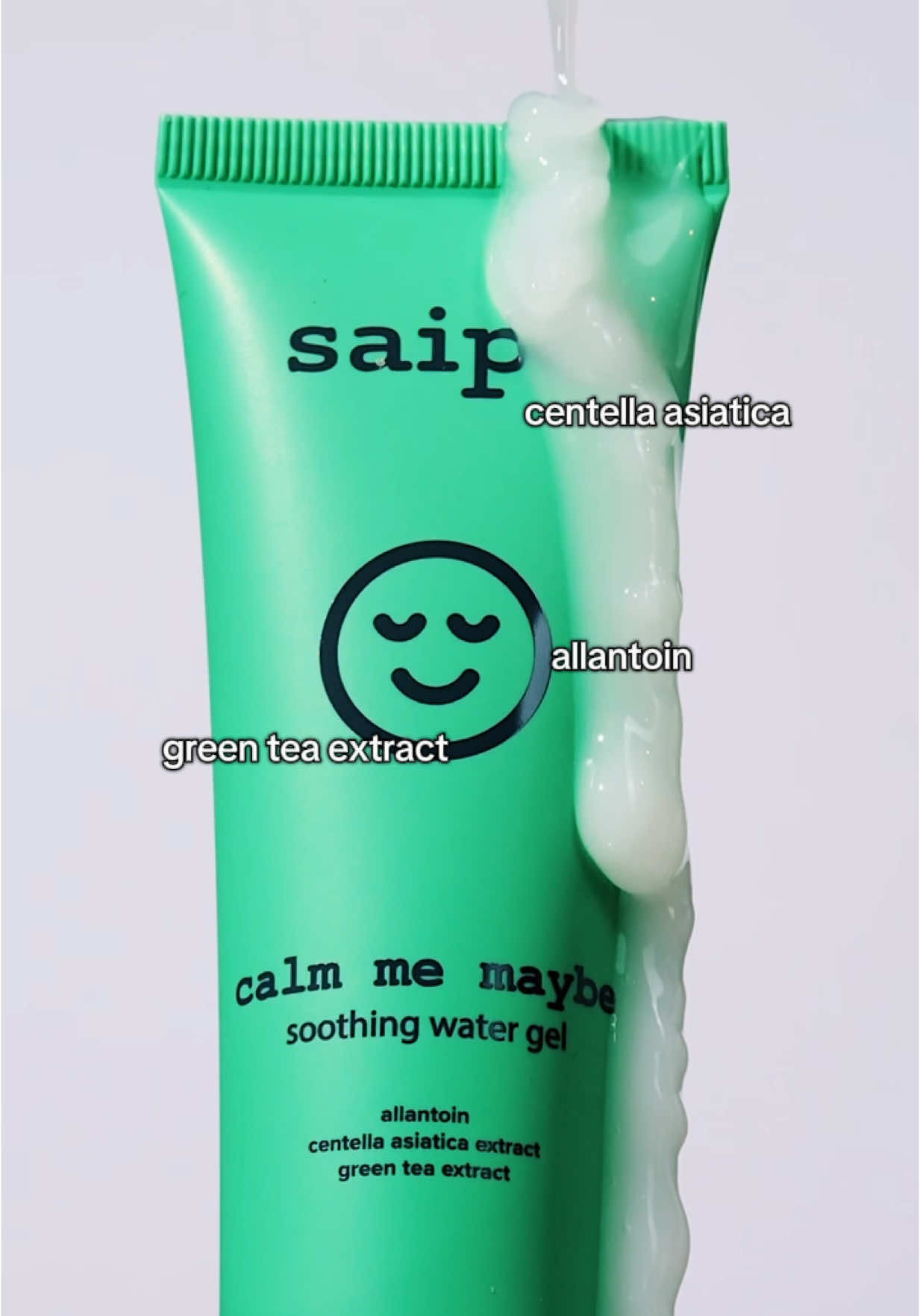 Say hello to Calm Me Maybe Soothing Water Gel 👋 get an exclusive discount up to 20% off on our LIVE stream from Feb 18-20! #saipo #saiposkin #saipoPH #moisturizer #skincare #skincaretiktok #skincarePH 