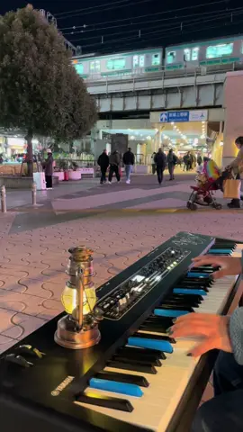 夜の街で