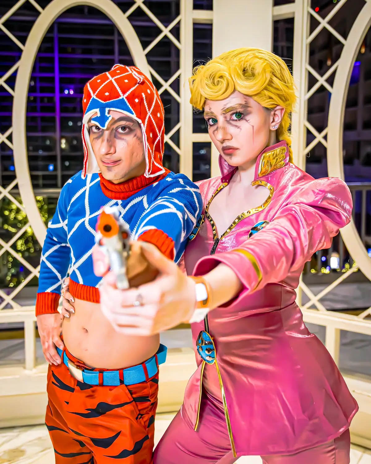 photo dump of golden wind from #katsucon2025 #jjbacospay #cosplay 