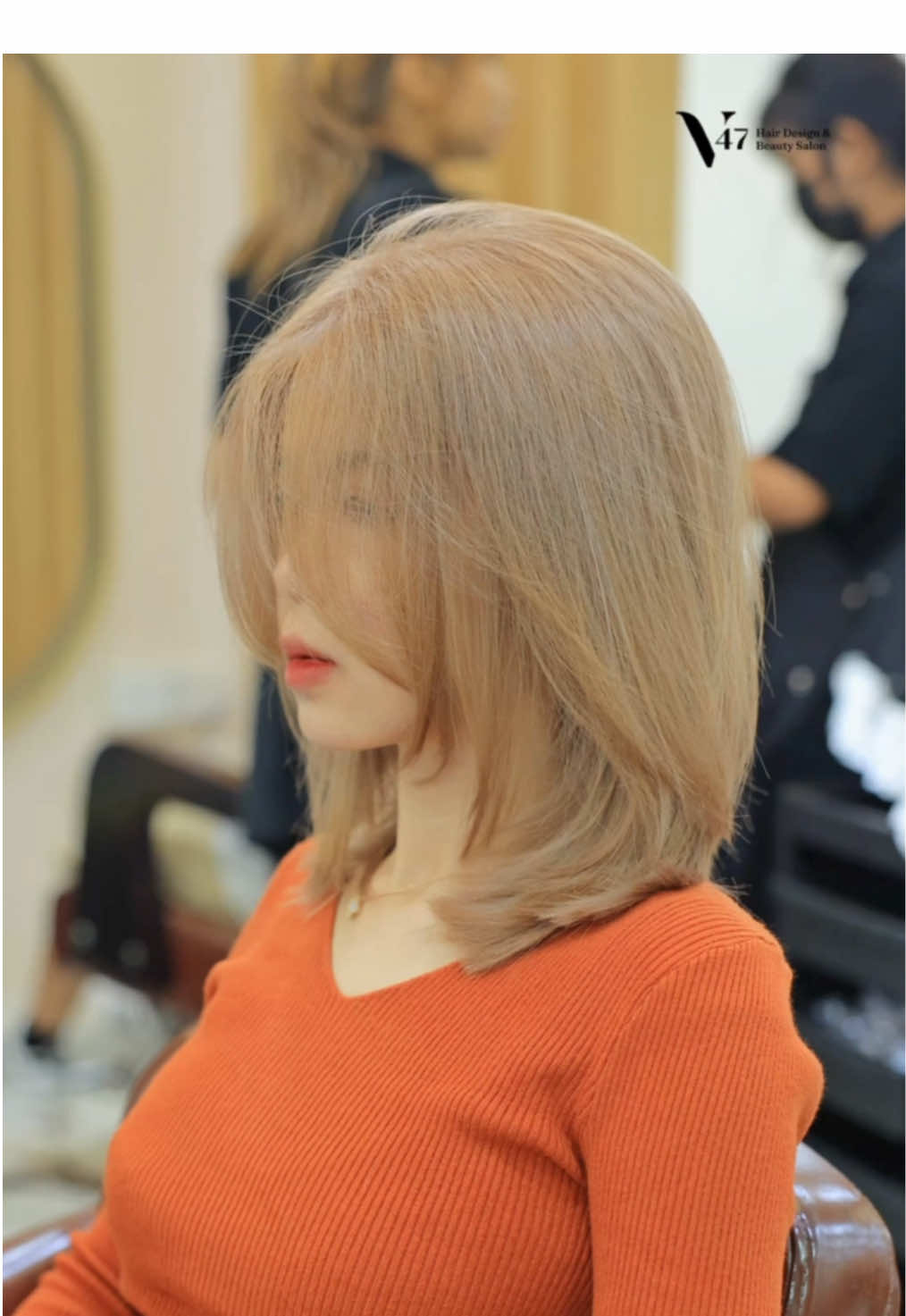 ကြိုက်ဝါးစေရမယ်ဗျာ..🤪🤎#v47 #v47waizayantar #hairsalon #hairdesigns #haircolor #milkteacolor #ကြိုက်ဝါးစေရမယ်🗿💔 #foryou #foryoupage #tiktok #fypシ゚viral🖤tiktok 