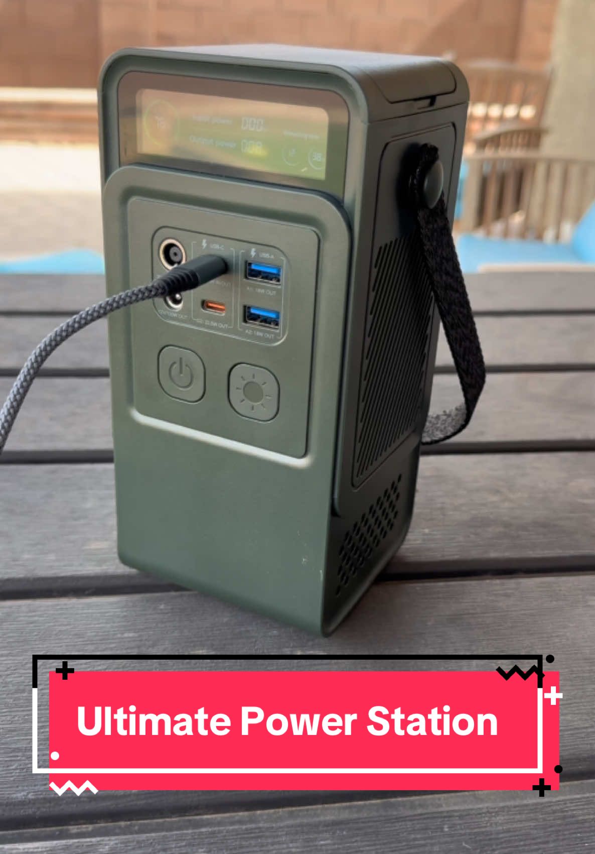 Power up wherever you go with the Portable Power Station 60000mAh! ⚡🔋 This powerhouse is perfect for camping, road trips, or any time you need to stay charged on the go. With its high capacity, you can power your devices, laptops, and more—no outlets needed! #CTRETech #PortablePower #StayCharged #OnTheGoPower #TechEssentials #TikTokShop  