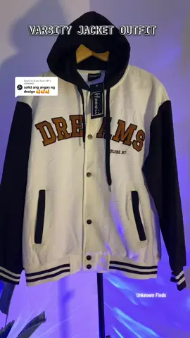 Replying to @Great Soul #81 Yes naman lods! Hoowii ata yan! Vintage Baseball Varsity Jacket 🔥 #varsityjacket #jacket #baseballjacket #vintagejacket #jacketoutfit #formen #fyp 