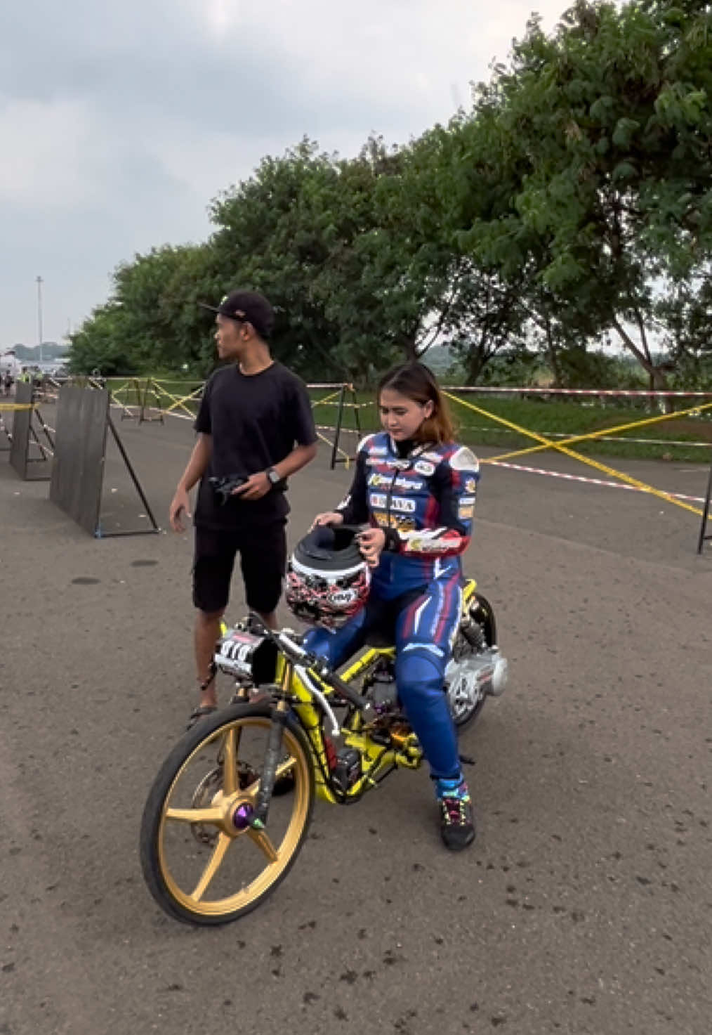 BUNDA WIWI IS COMEBACK #mio200cc #mio #dragrace 