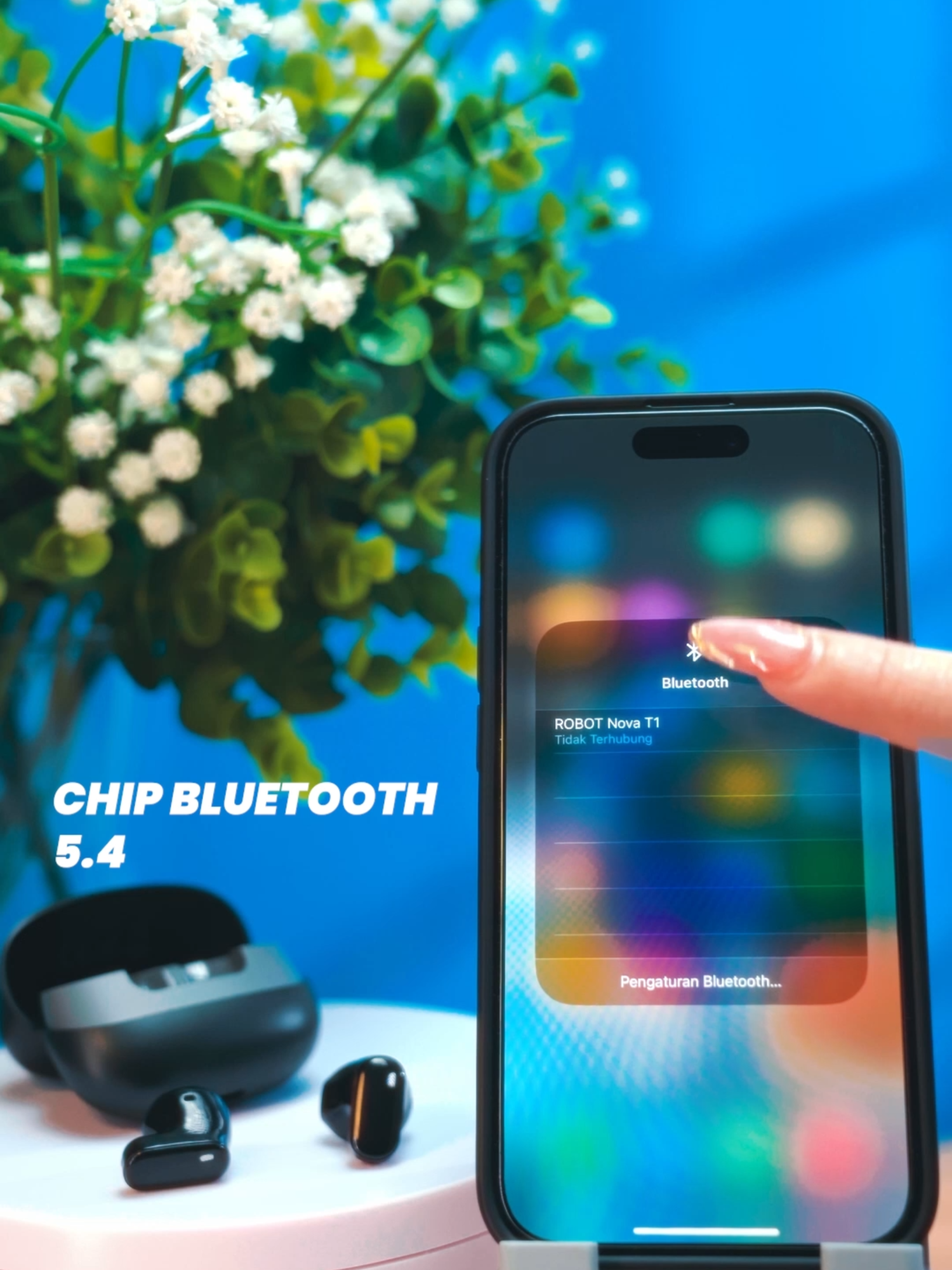TWS BARU dari ROBOT tipe Nova T1 #twsrobot #twsbluetooth #twsmurah #twsrobotnovat1