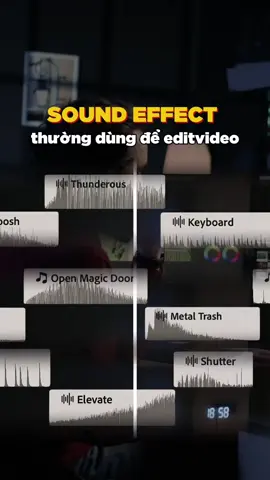 Sound effect thường dùng để edit video p1 #sfx #edivideo 