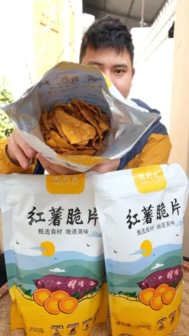 Khoai Lang Mật Sấy Giòn Tẩm Mật Ong KAILIYOU - Khoai Lang Sấy Giòn Túi 250GR ##khoailang##khoaisaygion