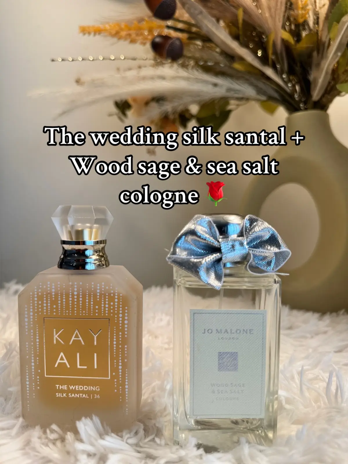Today, I’ll be layering The Wedding Silk Santal by Kayali with Wood Sage & Sea Salt by Jo Malone. This combo creates a beautifully balanced scent that is both luxurious and effortlessly fresh. This combination enhances the creamy sweetness of sandalwood with a fresh, airy, and slightly mineral contrast. How to Layer for the Best Effect 1. Start with The Wedding Silk Santal. Apply this as your base fragrance, focusing on pulse points like the wrists and neck. This will give you a warm, creamy, and slightly sweet foundation. 2. Layer with Wood Sage & Sea Salt. Spritz this over the top to add freshness and a subtle mineral edge. Mist it lightly over clothes for a longer-lasting airy effect. 3. Adjust to Your Preference: For a richer, more gourmand scent, apply more of The Wedding Silk Santal. For a fresher, more outdoorsy feel, increase the amount of Wood Sage & Sea Salt. This pairing is ideal for weddings, romantic evenings, or elegant daytime wear. It offers a soft, luxurious aura that feels both inviting and fresh. It is perfect for those who love warm woods with a touch of airy sophistication. Would you try this combo? Let me know how it works for you! It’s definitely a 10/10 for me🥰 #creatorsearchinsights #perfumelovers #fyp #beauty #explorepage #ValentinesDay #foryoupage #viralreels #parfumtiktok #teamwork #luxury #Love #viralpost #signaturescents 