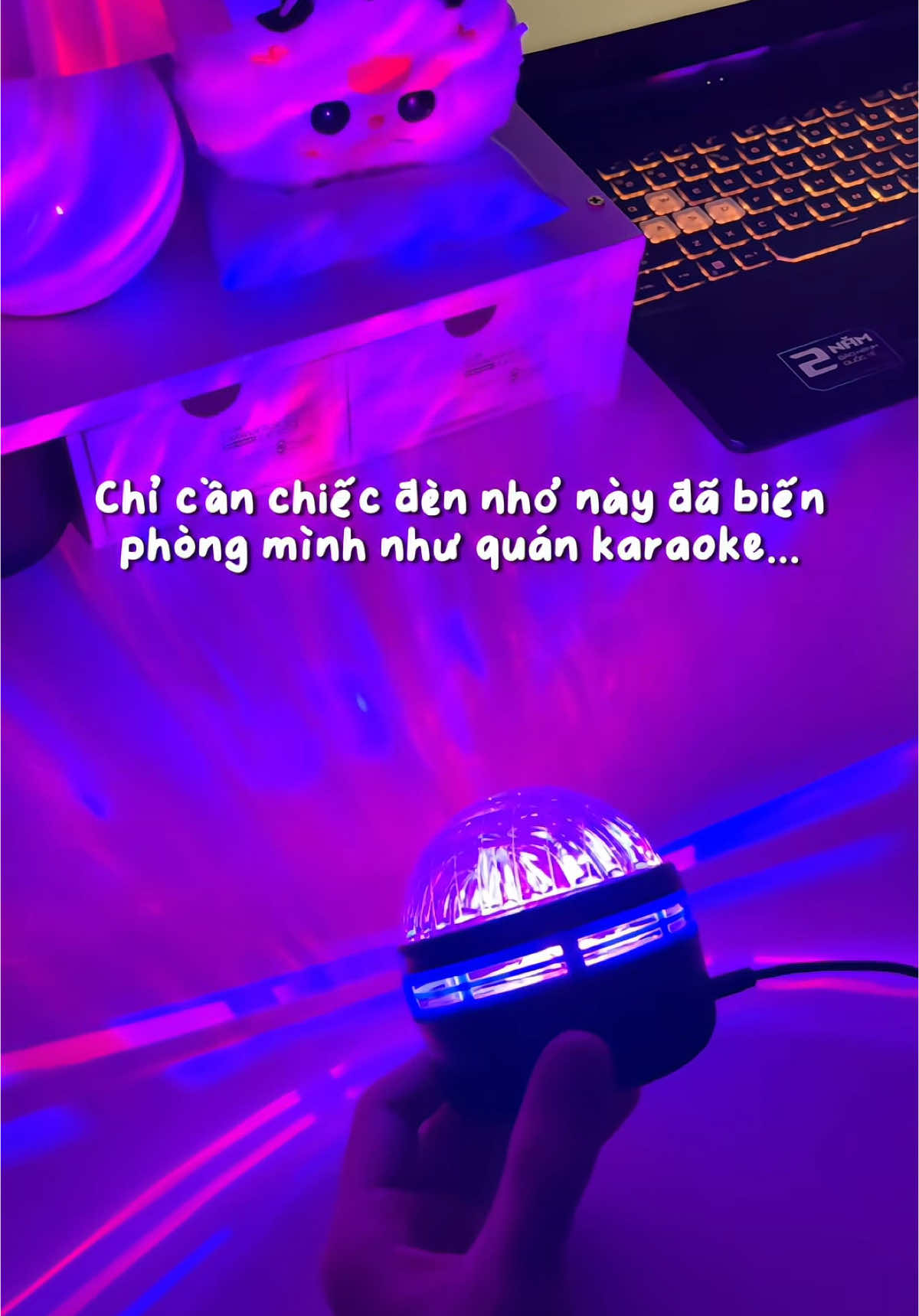 Vừa ngủ vừa chill chill ✨😴 #dencucquang #dencucquangsongnuoc #denngu #denngudecor #decor #review #unbox #unboxing #xuhuong #fyp #viral #duyyhungreview 