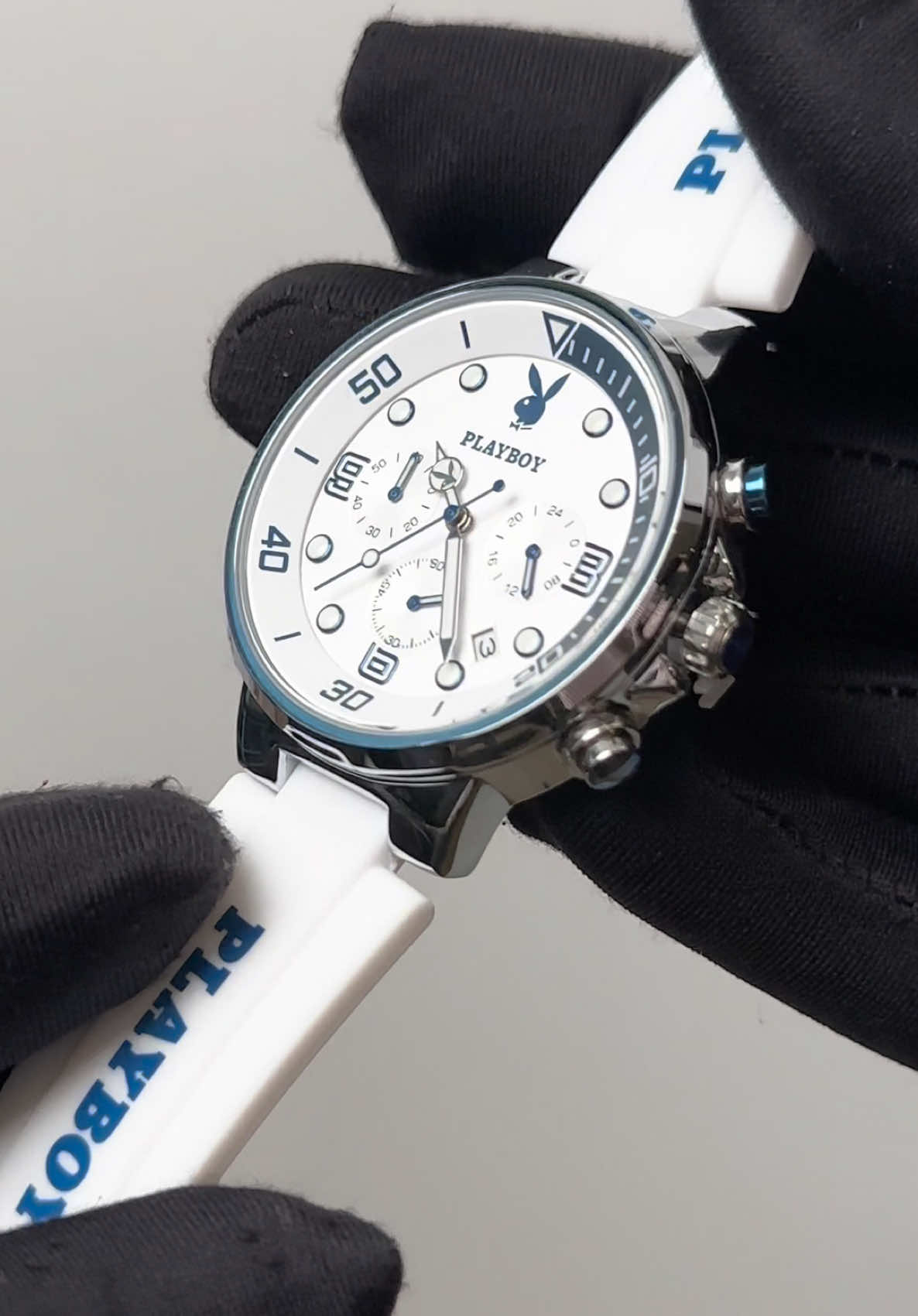 Playboy Watch รุ่น 3036 ดีไซน์ทันสมัย กันน้ำได้ถึง 30 เมตร #playboywatch #playboy #นาฬิกาข้อมือ 