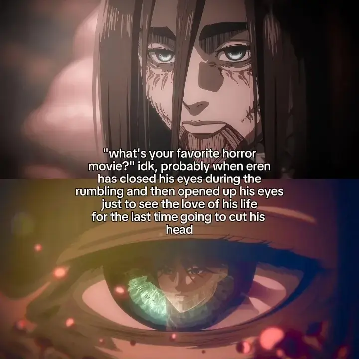 they do haunts me, think i need someone to cut out my memories of this horror movie #eremika #erenjaeger #mikasaackerman #AttackOnTitan #shingekinokyojin #aot #4u 