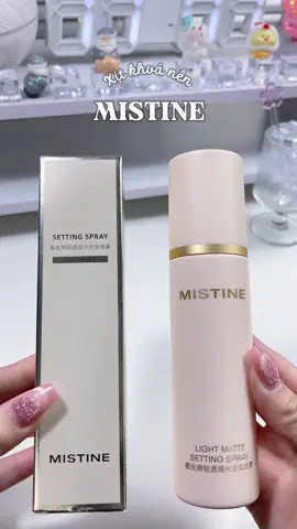 Xịt khoá nền nhà Mistine 🍃 #viral #mistine #makeup #xitkhoamakeup #xitkhoanen #skincare #mistinevn #xitkhoanenmistine #lamdep #xh #review #hachi05 
