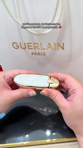 life is worth living after all 💄 #guerlain #guerlainlipstick #greenbelt #makeup #makeuptok #lipstick 