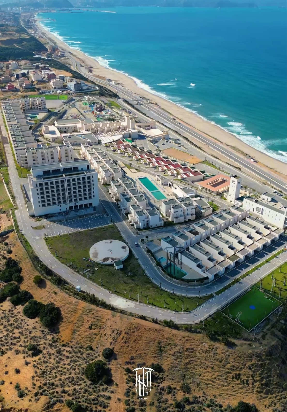 Russica park - Skikda #drone #filmmaking #algeria #tourism #fyp 