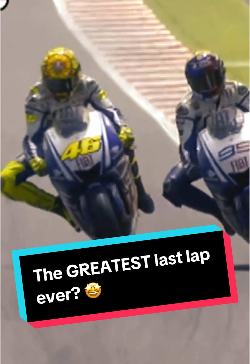 THE GREATEST LAST LAP EVER?! When Valentino Rossi and Jorge Lorenzo put on a battle for the ages in Barcelona 😤 #MotoGP | #VR46 | #Motorcycle #Moto #Motorsports #Racing 