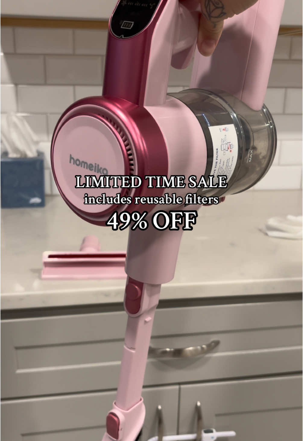 HURRY THEYRE RUNNING OUT OF STOCK SO QUICK! #newyeardeals #newyear #tiktokfinds #flashsale #trendingitems #mothersday #giftideas #gift #clean #CleanTok #cleaning #cleaningtiktok #springtok #cordless #cordlessvacuum #vacuumcleaner #vacuum #foryoupage #trending @Homeika US 