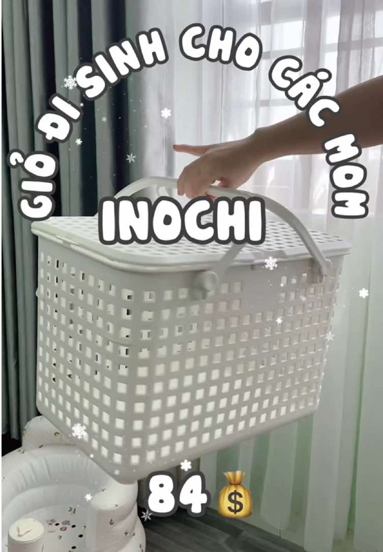 Giỏ đựng đồ đi sinh cho mẹ bầu🌸 #inochi  #giodungdogapgon  #giodungdodanang  #mebimxaykenh 