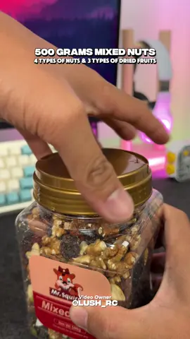 mixed nuts and fruits 🤤 #lushh #mixednuts #mrsquirrelmixednuts #mixednutsanddriedberries 