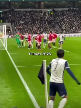 contenders puskas 2025 ☠️  (pt2) #son #lamela #puskas #akliouche #antony #skills #aura #football 
