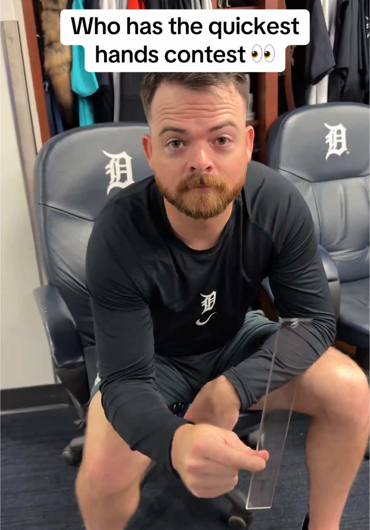 Send this to a friend you'd beat in this 🍿 (via @Detroit Tigers) #baseball #MLB #game 