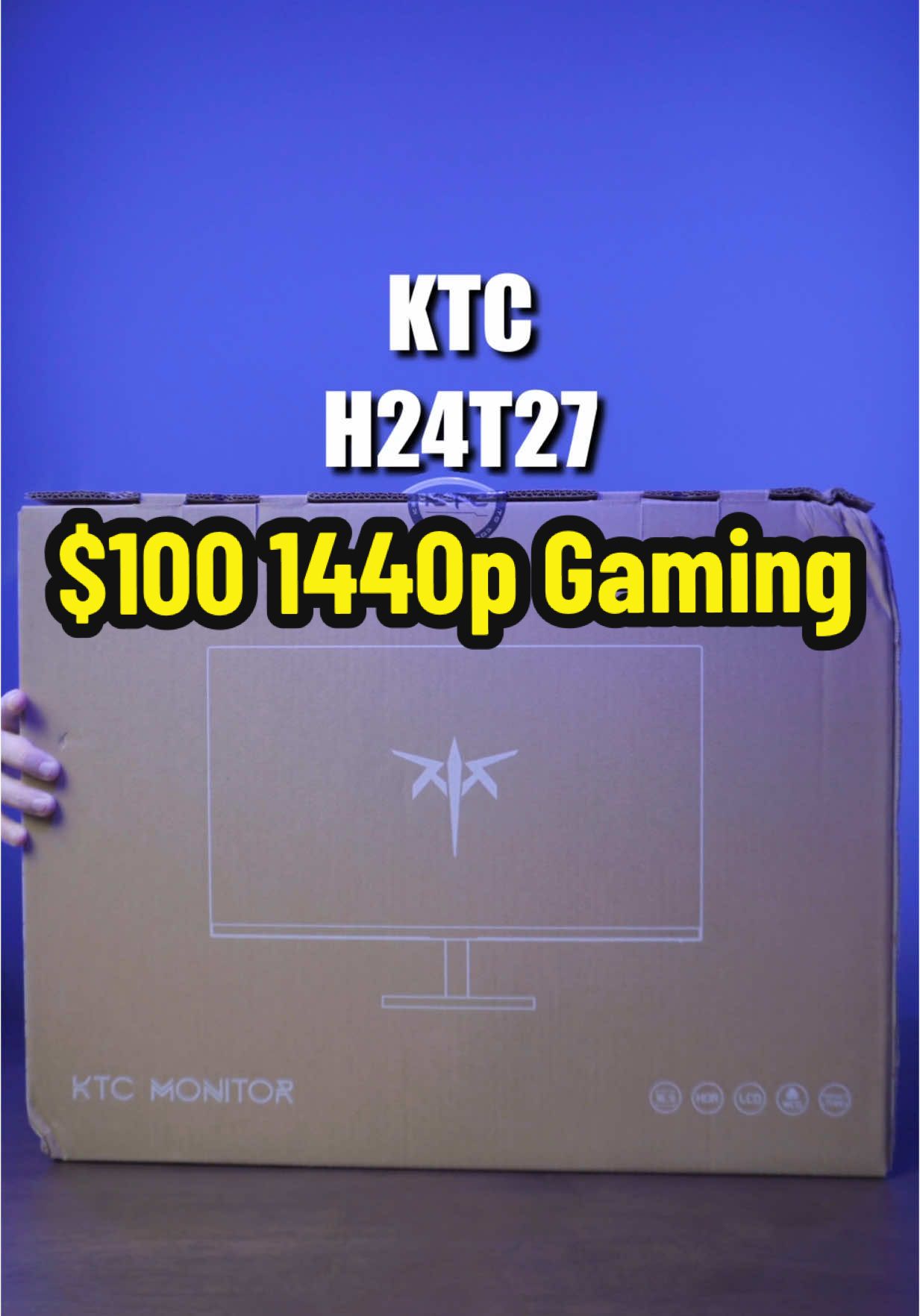 $100 for this gaming monitor is such a steal 🔥 #fyp #foryoupage #gamingmonitor #gamingpc #gaming #pcgaming #pcsetup #techtok