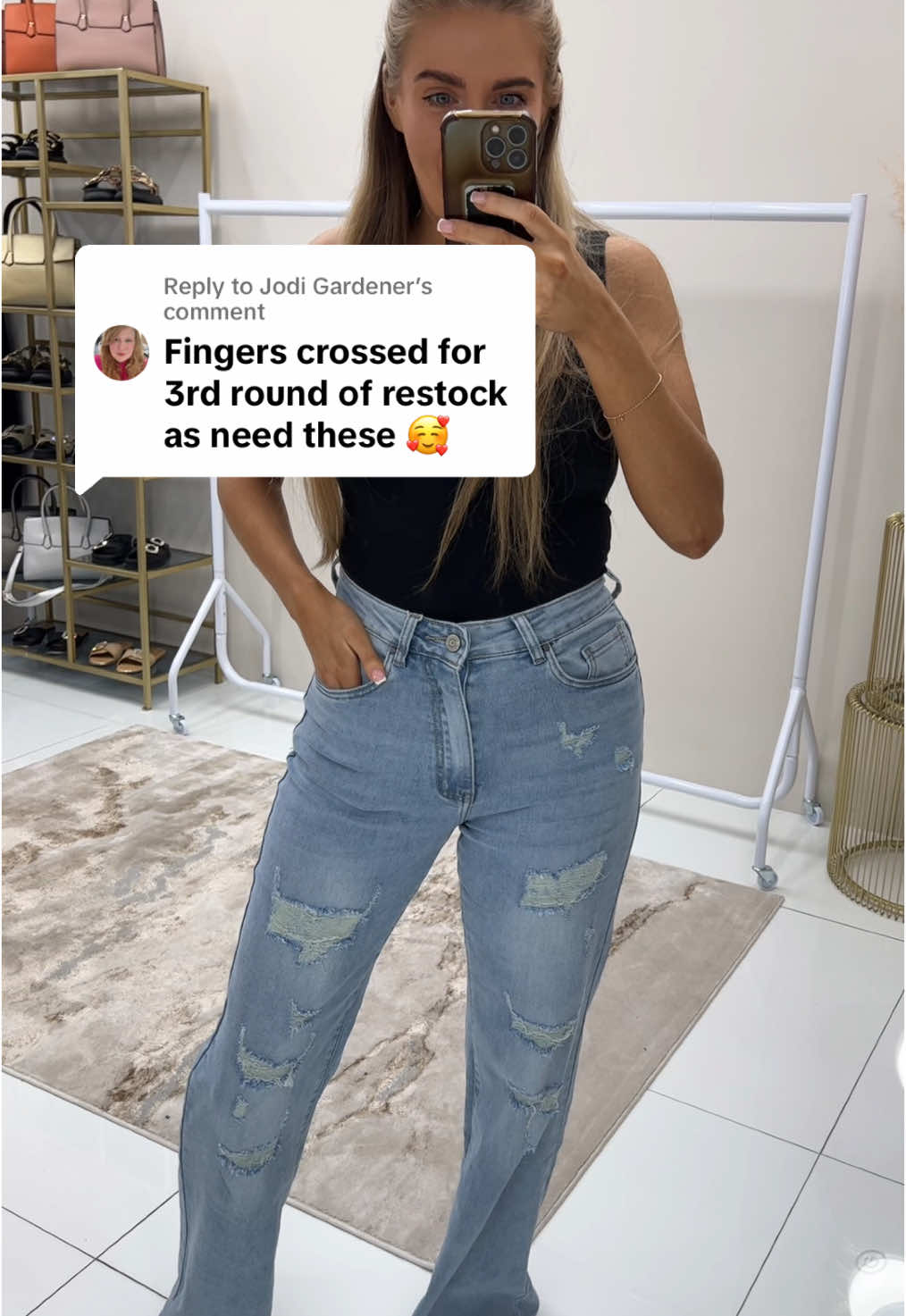 Replying to @Jodi Gardener  THEY ARE BACK !! 🤭 #commentreply #restock #finalrestock 