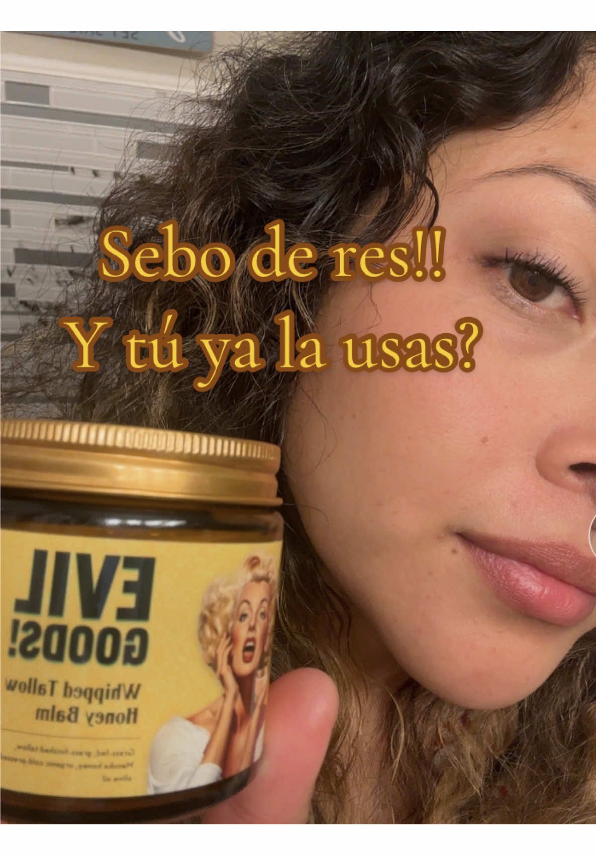 Sebo de res de evil goods la original comprala aqui #grassbeef#ceboderes#skincare#beeftallow#cremaparalacara 